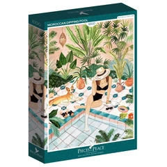 Pieces &amp; Peace 1000 db-os puzzle - Moroccan Dipping Pool (0036)