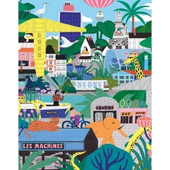 Pieces &amp; Peace 1000 db-os puzzle - Nantes City (0185)