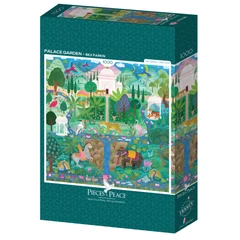Pieces and Peace 1000 db-os puzzle - Palace Garden (0204)