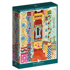 Pieces &amp; Peace 1000 db-os puzzle - Palau de la Musica - Barcelona (0037)