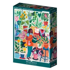 Pieces &amp; Peace 1000 db-os puzzle - Plant Lady (0090)