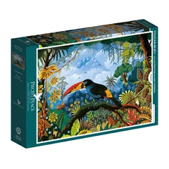Pieces &amp; Peace 1000 db-os puzzle - Toucan Bleu (0045)
