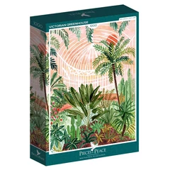 Pieces &amp; Peace 1000 db-os puzzle - Victorian Greenhouse (0035)