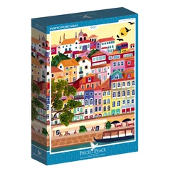 Pieces &amp; Peace 1500 db-os puzzle - Porto - Portugal (0042)