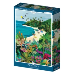 Pieces & Peace 500 db-os puzzle - Beach Butterfly (0113)