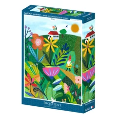 Pieces &amp; Peace 500 db-os puzzle - Garden Whimsy (0146)