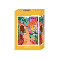 Pieces and Peace 96 db-os Mini puzzle - Souk de Marrakech (0274)