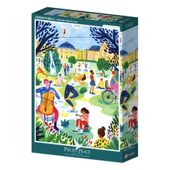 Pieces and Peace 1000 db-os puzzle - Public Garden (0299)