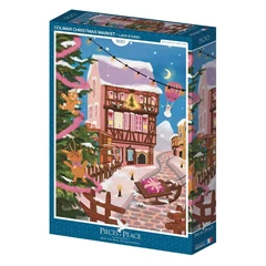 Pieces &amp; Peace 500 db-os puzzle - Colmar Christmas Market (0133)
