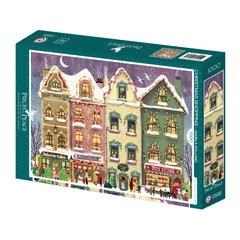 Pieces &amp; Peace 1000 db-os puzzle - Christmas Shopping (0153)