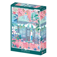 Pieces &amp; Peace 1000 db-os puzzle - Ice Cream Shop (0158)