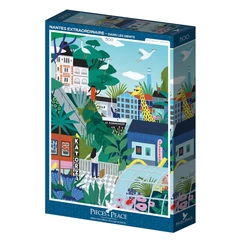 Pieces &amp; Peace 500 db-os puzzle - Nantes Extraordinaire (0062)