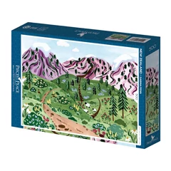 Pieces &amp; Peace 500 db-os puzzle - New Zealand (0072)