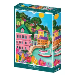 Pieces &amp; Peace 1000 db-os puzzle - Polperro Palette (0161)