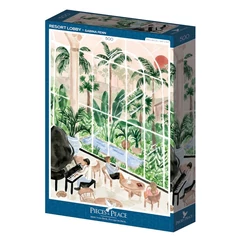 Pieces &amp; Peace 500 db-os puzzle - Resort Lobby (0071)