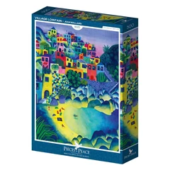 Pieces &amp; Peace 500 db-os puzzle - Village Lointain (0056)
