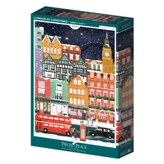 Pieces &amp; Peace 1000 db-os puzzle - London at Christmas (0085)