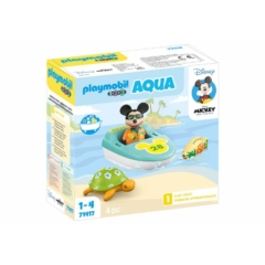 Playmobil 1.2.3 - Aqua - Disney - Mickey hajókázik játékszett