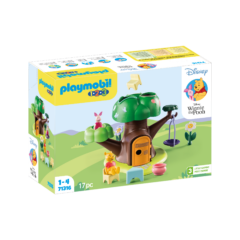 Playmobil 1.2.3 - Disney - Micimackó és Malacka fája játékszett