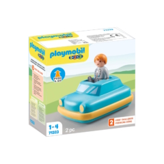 Playmobil 1.2.3 - Push and Go autó játékszett