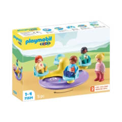 Playmobil 1.2.3 - Számkörhinta játékszett