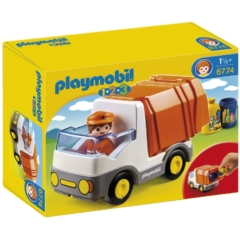 Playmobil 1.2.3 - Az első szemetesautóm játékszett