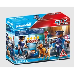 Playmobil 6878 City Action Rendőrségi útzár játékszett