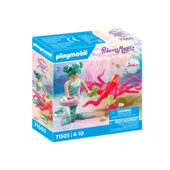 Playmobil 71503 Princess Magic Sellő színváltós polippal játékszett