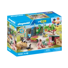 Playmobil 71510 My Life Kicsi baromfiudvar játékszett