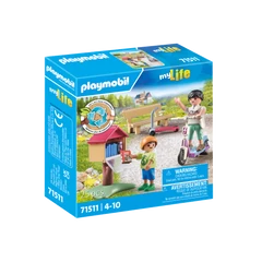 Playmobil 71511 My Life Könyv csere-bere könyvmolyoknak játékszett