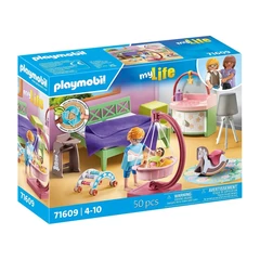 Playmobil 71609 My Life Hálószoba baba játszósarokkal játékszett