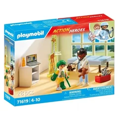 Playmobil 71619 Action Heroes Gyermekorvosi rendelő játékszett