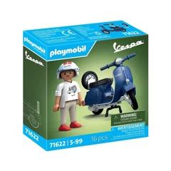 Playmobil 71622 1969 Vespa 150 Sprint Veloce - kék játékszett