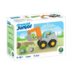 Playmobil 71684 Junior Lapátos kotrógép játékszett