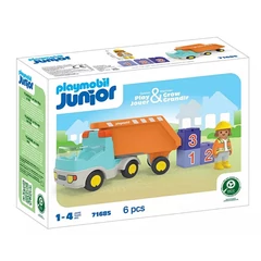 Playmobil 71685 Junior Billenős teherkocsi játékszett