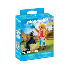 Playmobil 71738 My Life Lány berni pásztorkutyával játékszett