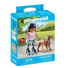 Playmobil 71739 My Life Korcsolyázó lány retrieverrel  játékszett