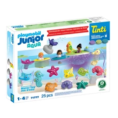 Playmobil 71777 Junior Aqua Tinti Színes karácsonyi visszaszámlálás a fürdőben - Adventi kalendárium
