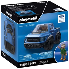 Playmobil 71858 X Ford F-150 Raptor játékautó, figurával
