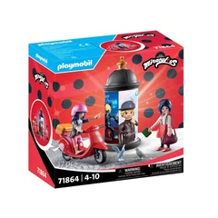 Playmobil 71864 Miraculos Párizs utcáin mopeddel játékszett