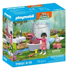 Playmobil 71950 Animal &amp; Friends Állatfürdető játékszett