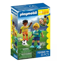 Playmobil 72058 My Life Focisták játékszett