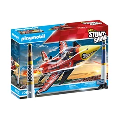 Playmobil - Air StuntShow - Légi kaszkadőrök - Sas sugárhajtású repülőgép játékszett
