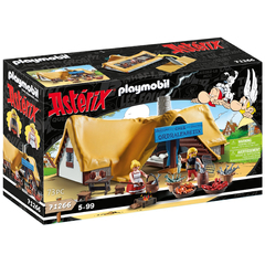 Playmobil - Asterix - Unhygienix - Analfabetix kunyhója játékszett