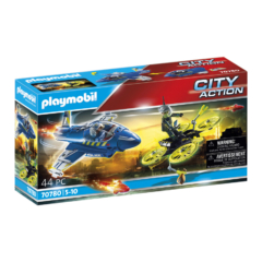 Playmobil - City Action - Rendőrség - Drónos üldözés játékszett