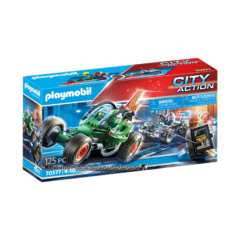Playmobil - City Action - Rendőrségi gokart: Széfrabló nyomában játékszett