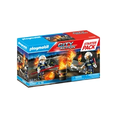 Playmobil - City Action - Starter Pack - Tűzoltók gyakorlaton kezdő játékszett