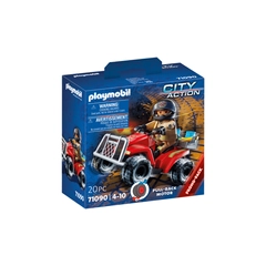 Playmobil - City Action - Tűzoltó Speed Quad játékszett