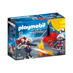 Playmobil - City Action - Tűzoltó vízpumpa játékszett