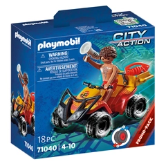 Playmobil - City Action - Vízimentő Quad játékszett
